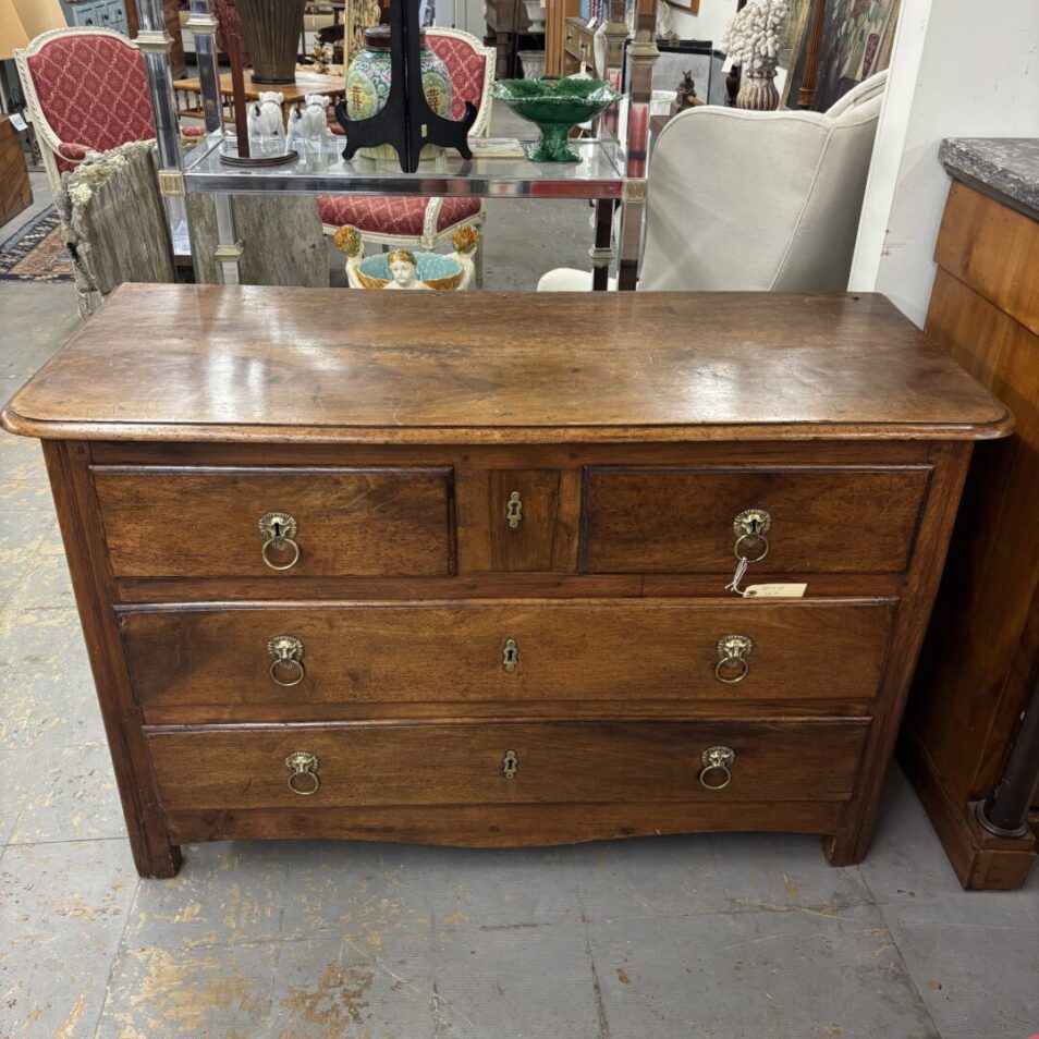 Walnut Lion’s Head Chest