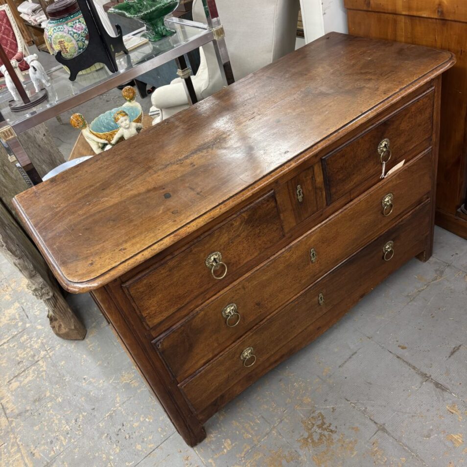 Walnut Lion’s Head Chest