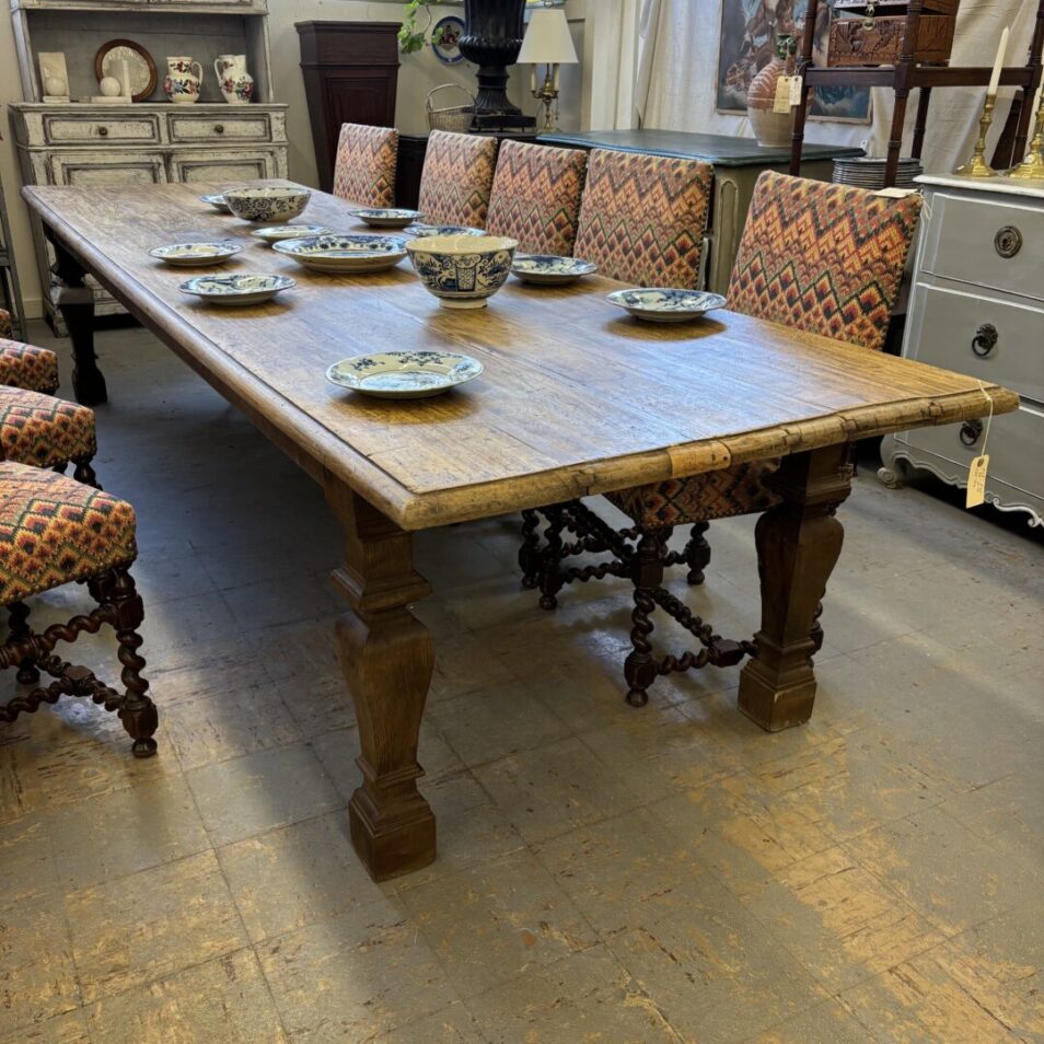 Beechwood Top Dining Table