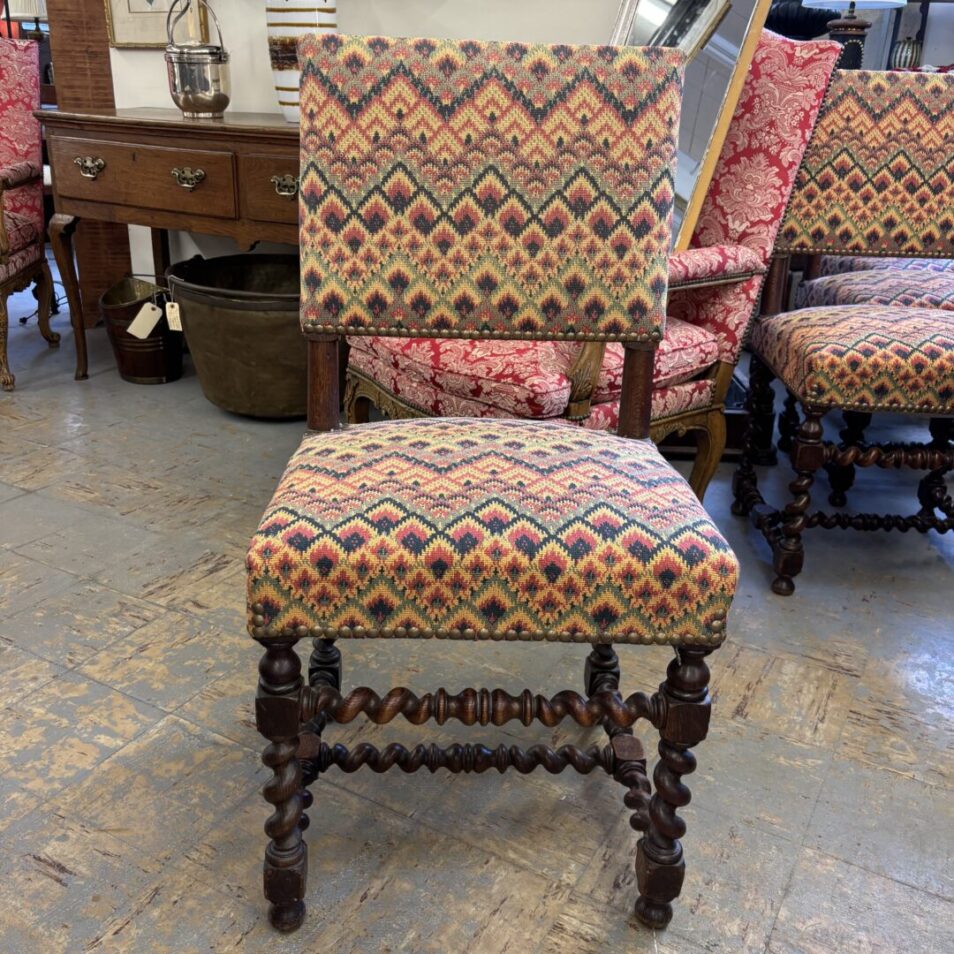 Set 10 Barley Twist Chairs