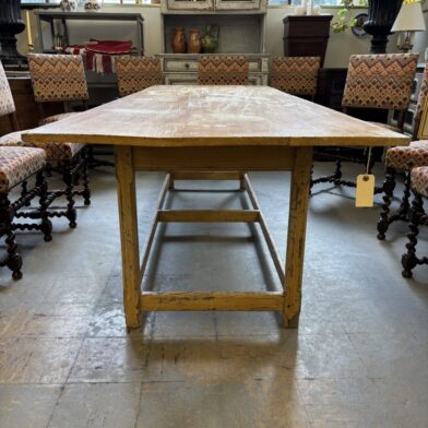 Grain Painted Farmhouse Table