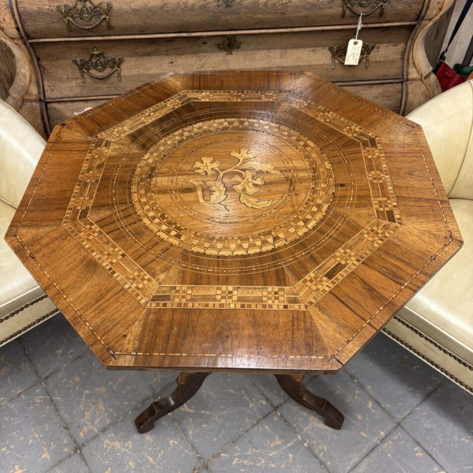 Italian Marquetry Table