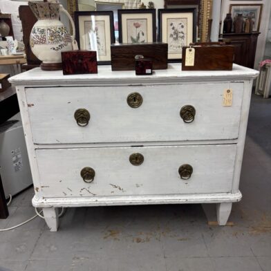 White Painted Austrian Chest