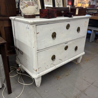 White Painted Austrian Chest